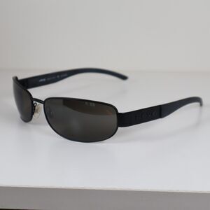 Vintage Revo 3067 001/J7 Polarized H2O Lens Black/Gray Sunglasses 60-16-125mm